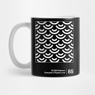 10,000 Maniacs - Minimalist Graphic Design Fan Artwork Mug